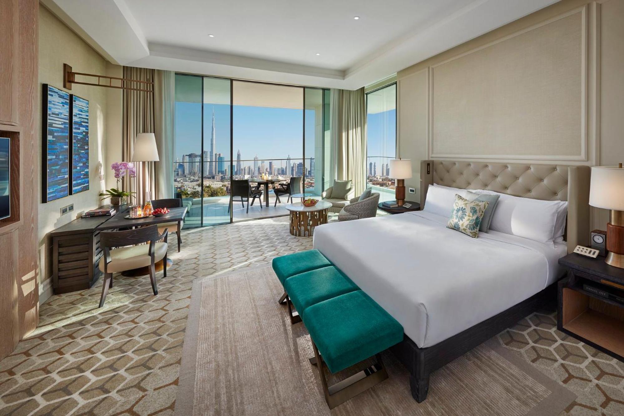 Mandarin Oriental Jumeira, Dubai Eksteriør billede A bedroom at the hotel