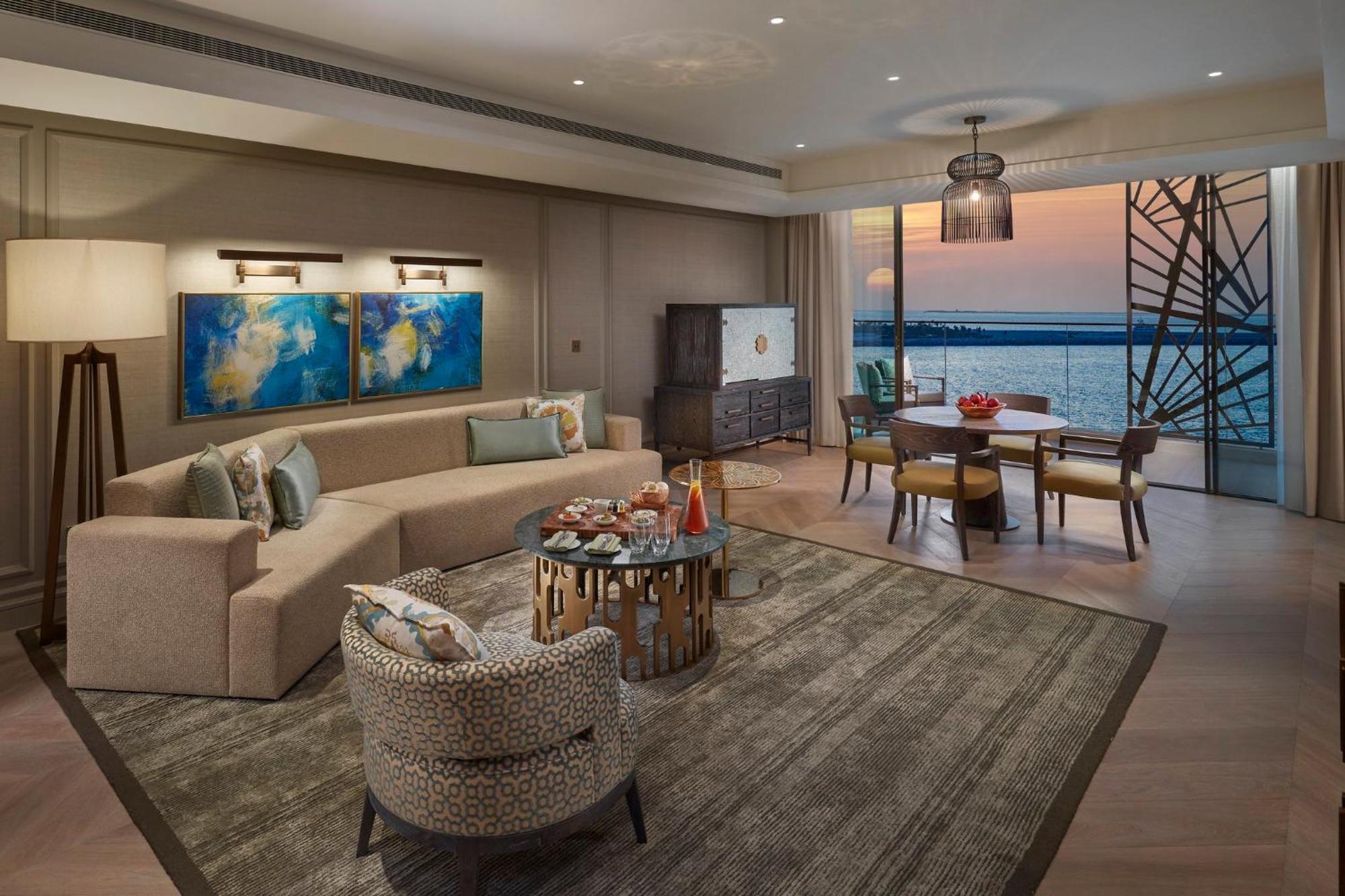 Mandarin Oriental Jumeira, Dubai Eksteriør billede A suite at the hotel